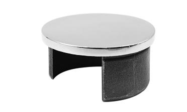 Заглушка с пазом на трубу Ø48.3 мм полированная (AISI 304) k235 купить в Ростове-на-Дону