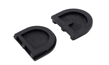 Комплект резинок под стекло 8 мм (4+4 мм), для стеклодержателей k038, k039, k218 купить в Ростове-на-Дону