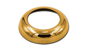 Низ стойки малый Ø38.1 мм, S=0.4 мм, Ø60 мм, полированный, золото k015-88 купить в Ростове-на-Дону