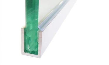 Уплотнитель прозрачный для П-образного алюминиевого профиля t756 (елочка) t755 купить в Ростове-на-Дону