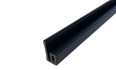 Профиль-упор для душевых, длина 2200 мм, черный t116 BL купить в Ростове-на-Дону