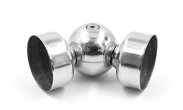 Поворот дер./пласт. поручня Ø50.8х0.8 мм, усиленный, полированная, (AISI 201) k053-6 купить в Ростове-на-Дону