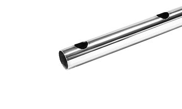 Труба AISI 304 25х1х6000, с перфорацией под  Ø12, 90°, GRIT 600 837-2 купить в Ростове-на-Дону