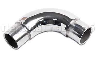 Отвод трубы Ø25.4 мм со вставками, удлиненный, полированный (AISI 304) k325-3 купить в Ростове-на-Дону