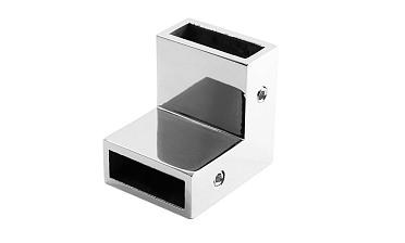 Соединитель труба-труба 90°, для трека 30х10 мм, AISI 304, полированный t460 PSS купить в Ростове-на-Дону