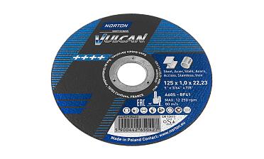 Отрезной круг 125х22х1 Нортон Вулкан Ф-0143 купить в Ростове-на-Дону