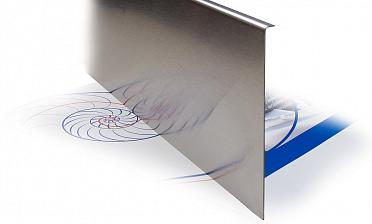 Накладка на профиль 601 (тыльная/лицевая), AISI 304 шлифованная k601-09 купить в Ростове-на-Дону