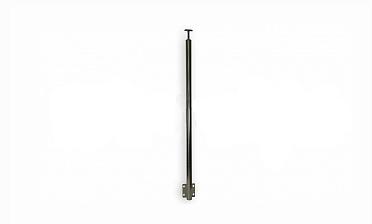 Готовая стойка Ø38,1 мм, с боковым крепежом и наконечником, высота 1150 мм, полированная (AISI 304) k704 купить в Ростове-на-Дону