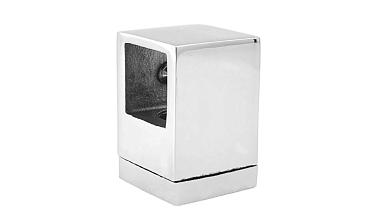 Ригеледержатель под квадратный ригель 15х15 мм, полированный, (AISI 304) k266-3 купить в Ростове-на-Дону