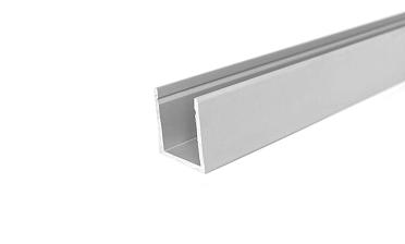 П-образный профиль 20 мм нижний, алюминиевый анодированный, длина 3000 мм т22 AL  купить в Ростове-на-Дону
