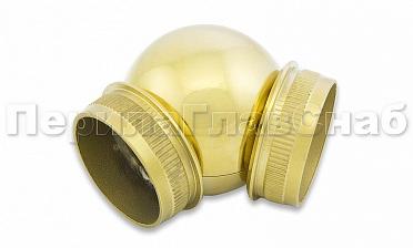 Поворот 'шар'  под Ø50.8 мм, золото k263-88 купить в Ростове-на-Дону
