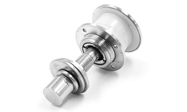 Рутель под стекло 10-26 мм, шпилька М14, регулируемый, разборный (AISI 304) k269-6 купить в Ростове-на-Дону