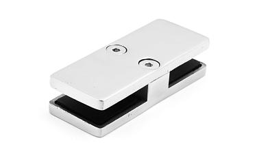 Соединитель стекол, прямой, 101х40, нержавеющая сталь AISI 304, полированная k118 купить в Ростове-на-Дону