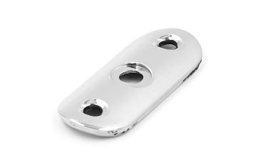 Лодочка (ложемент) под поручень Ø50.8 мм, литой, полированный, нержавеющая AISI 304 k046-50 купить в Ростове-на-Дону