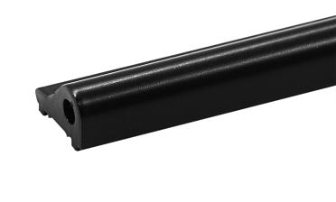 Порог для душевых перегородок 1000 мм, черный матовый Фt118 ALBL купить в Ростове-на-Дону