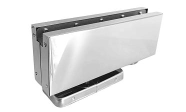 Фитинг нижний со встроенным доводчиком для стеклянной двери до 80 кг, полированный t185-2 PSS   купить в Ростове-на-Дону