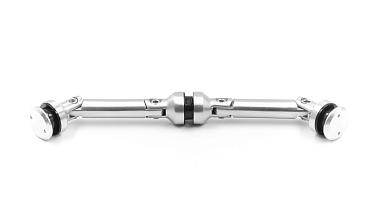 Крепление на три стекла 10-12 мм, штанга 82 мм, без зенковки tt204-82A SSS купить в Ростове-на-Дону