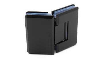 Петля для душевой стекло-стекло 90х55 мм, 135°, цинк, черный t302 BZn купить в Ростове-на-Дону