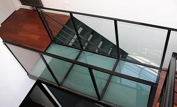 Стеклянный пол для легкого перекрытия между этажами в Ростове-на-Дону. Готовые проекты ПерилаГлавСнаб