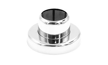 Цанга под трубу Ø38.1 мм, полированная #600, AISI 304, 3 отв.Ø7 мм, 3 отв. Ø9 мм, k026  купить в Ростове-на-Дону