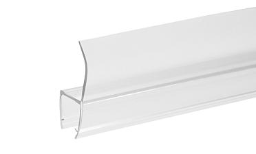 Уплотнитель для стекла 8 мм, стекло-стекло 2200 мм, прозрачный t204-2 купить в Ростове-на-Дону
