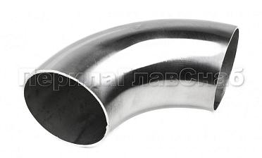 Отвод поручня под сварку для Ø50.8х1.5х145 AISI 201 #400 в упаковке по 100 шт. k021-15-100 купить в Ростове-на-Дону