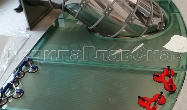 Стеклянный пол в Ростове-на-Дону. Готовые проекты ПерилаГлавСнаб