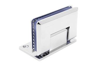 Петля для душевой кабины стена-стекло 90° 90х55 мм латунь-хром, полированная t305 PC купить в Ростове-на-Дону