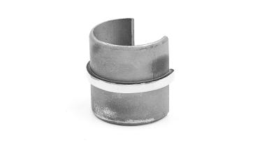 Соединитель с пазом Ø42.4 мм, полированный, (AISI 316) k229 купить в Ростове-на-Дону