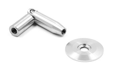 Крепление тяги к стене, шлифованная AISI 304 k621 купить в Ростове-на-Дону