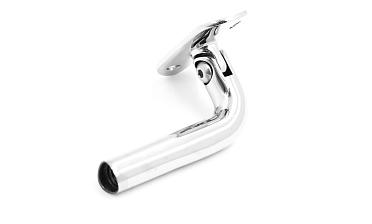 Держатель поручня выносной на стойку, с регулируемым ложементом под трубу Ø50.8 мм, полированный, (AISI 304) k261-4 купить в Ростове-на-Дону