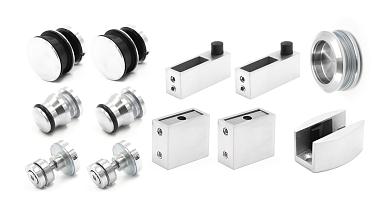 Комплект раздвижной системы для душевой, AISI 304, шлифованный t401 SSS купить в Ростове-на-Дону