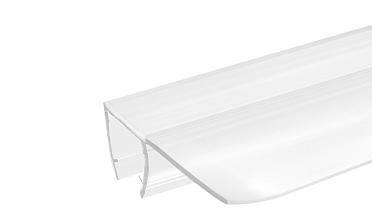 Уплотнитель для стекла в душевую кабину 8 мм, стекло-стекло 2200 мм t215 купить в Ростове-на-Дону