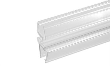 Уплотнитель для стекла в душевую кабину стекло-стекло 8мм зиг-заг 2,2 м t227 купить в Ростове-на-Дону