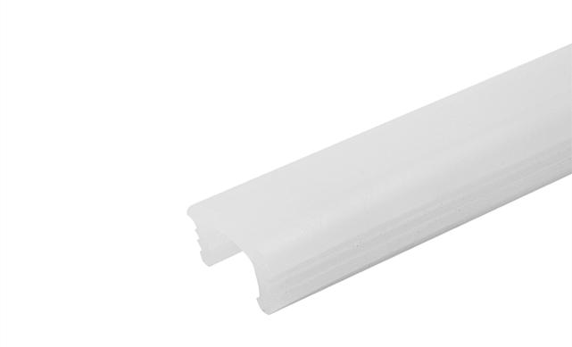 Рассеиватель света для поручня с пазом 24х24 выпуклый (хлыст 3 метра) k777-1 2