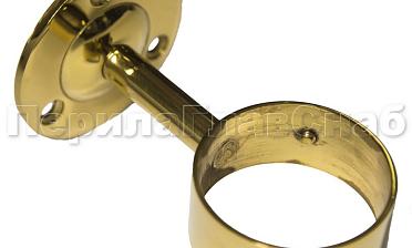 Держатель поручня Ø50.8 мм, выносной, с обхватом, золото k066-88 купить в Ростове-на-Дону