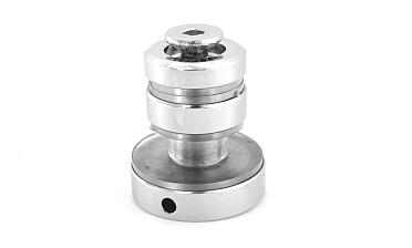 Крепление трека 30х10 к стеклу, AISI 304 полированная t449 PSS купить в Ростове-на-Дону