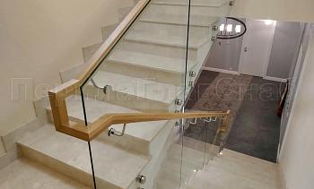 Цельностеклянные ограждения на несущем стекле в Ростове-на-Дону. Готовые проекты ПерилаГлавСнаб