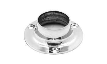 Фланец штампованный, для трубы Ø38.1 мм, полированный, внешний диаметр Ø76 мм, толщина 2 мм (AISI 304) k533 купить в Ростове-на-Дону