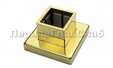 Цанга под 40х40 мм, под золото (AISI 304) Фk333-88 купить в Ростове-на-Дону