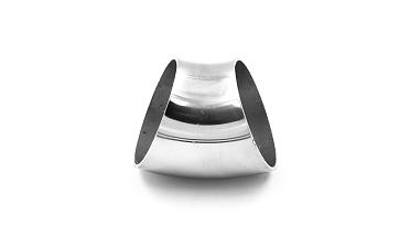 Половинка отвода поручня под сварку для Ø50.8х125/2х1.5, 45°, полированный 400 Grit (AISI 304) k021-45 купить в Ростове-на-Дону