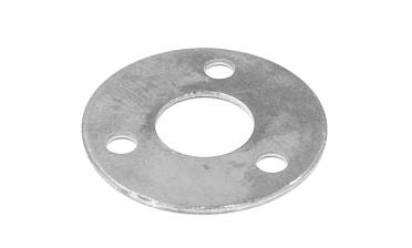 Фланец стойки большой 32/81 х 3 мм, 3 отв х М10 х 20, черный металл k116-32-9 купить в Ростове-на-Дону