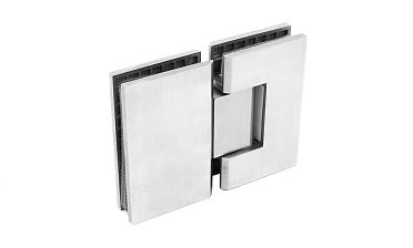 Петля для душевой кабины стекло-стекло 180° 90х55 мм AISI 304 шлифованная t303-2 SSS купить в Ростове-на-Дону