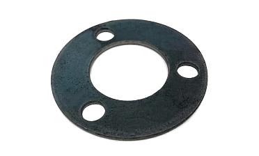 Фланец стойки 38/75 х 3 мм, 3 отв х М10 х 20, черный металл k116-38-3 купить в Ростове-на-Дону