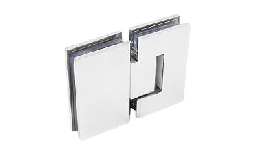 Петля для душевой кабины стекло-стекло 180° 90х55 мм AISI 304 полированная t303-2 PSS купить в Ростове-на-Дону