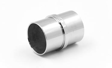 Соединитель трубы Ø38.1 с насечками, полированный, (AISI 316) k086-3 купить в Ростове-на-Дону
