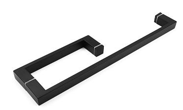 Ручка полотенцесушитель 25*10*200*450, черная t625 Bl купить в Ростове-на-Дону