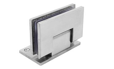 Петля для душевой кабины стена-стекло 90° 90х55 мм шлифованная t305-2 SSS купить в Ростове-на-Дону