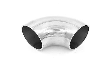 Отвод поручня Ø42.4х90х1.45 мм, 90°, полированный 400 Grit (AISI 201) k346-5 купить в Ростове-на-Дону