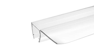 Уплотнитель для стекла 8мм, 90°, стекло-стекло 2,2 м.длина уса 25 мм t215y-8 купить в Ростове-на-Дону